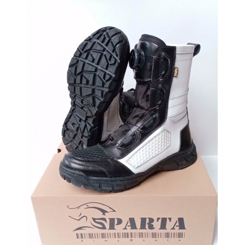 SEPATU PDL TALI PUTAR PROVOST TNI /PM MODEL TAWON MERK SPARTA