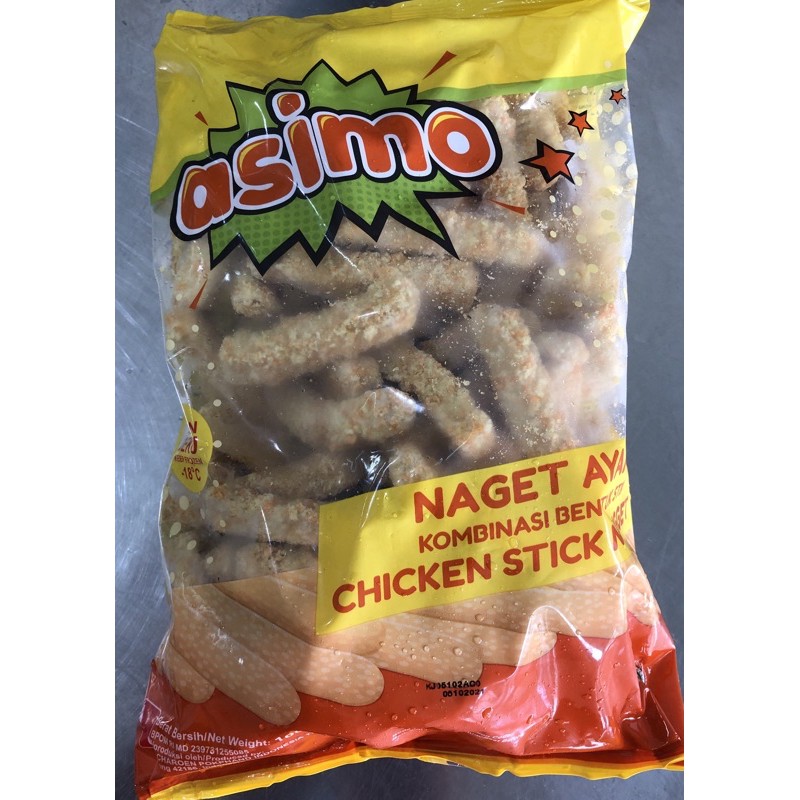 

Naget stik Ayam Asimo 1kg