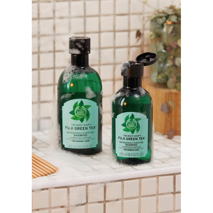 The Body Shop Fuji Green Tea Refreshingly Purifying Shampoo 400ml-4