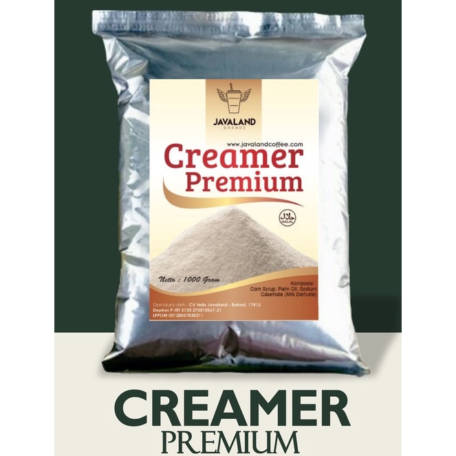 

Creamer Premium, Krimer, Kremer Bubuk Javaland 1kg