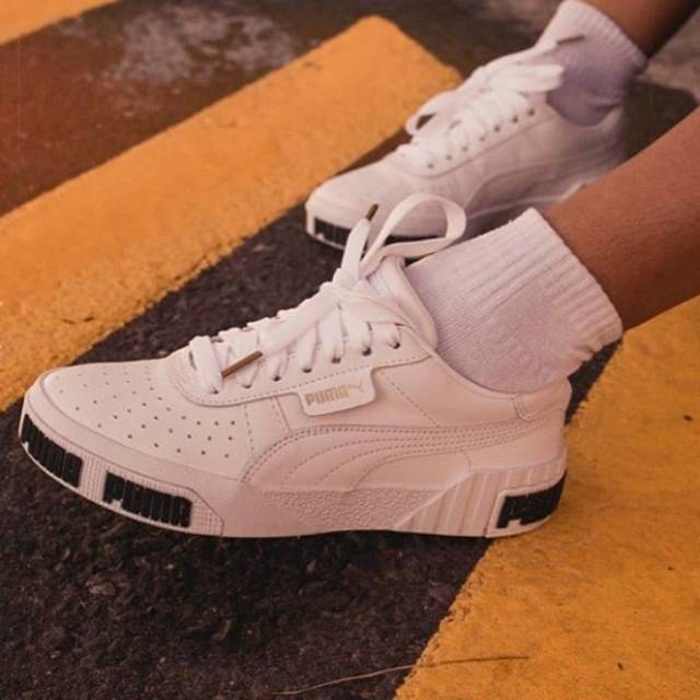 Puma cali bold white