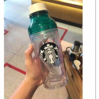 Botol minum tumbler Starbucks original Green Siren