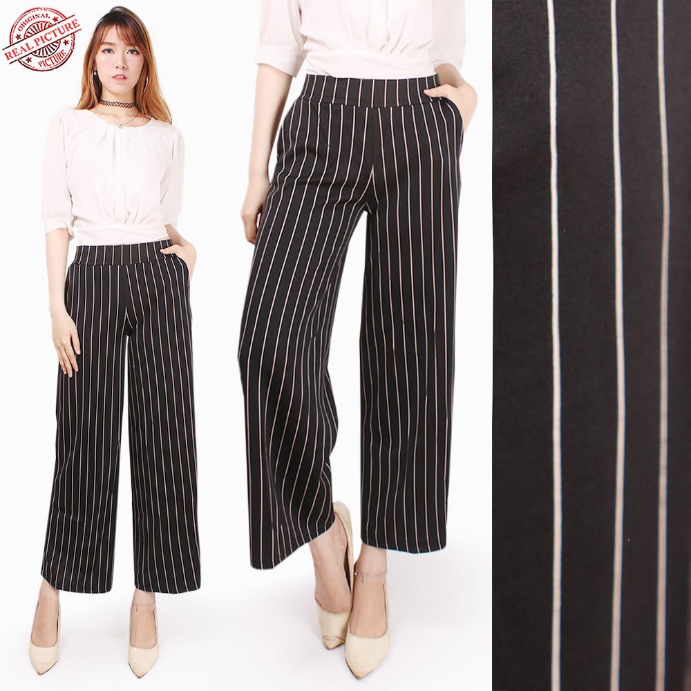 SB Collection Celana Panjang Rezza Longpants Kulot Casual Jumbo Wanita