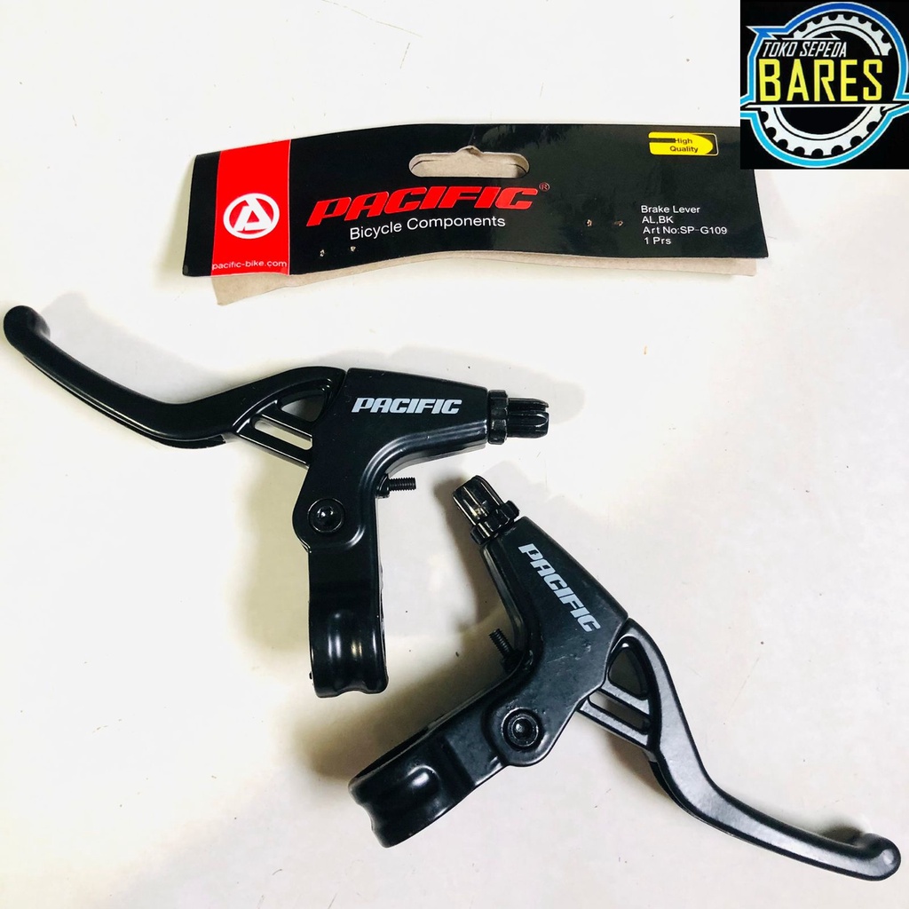 Handle Rem Stang Sepeda Pacific SP-G109 Alloy / SP-G110 BK / Brake Lever