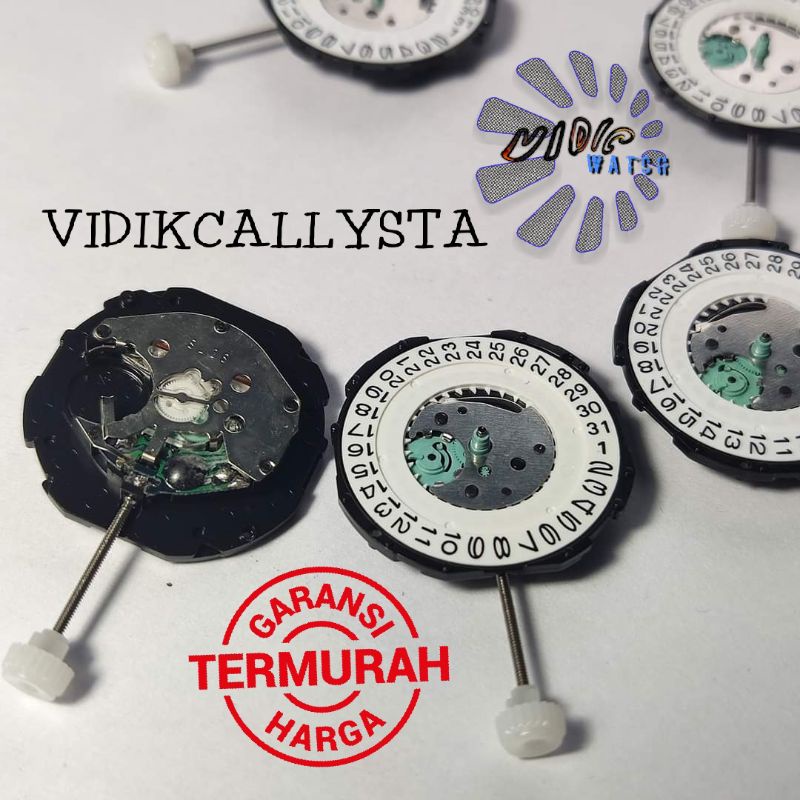 MESIN JAM TANGAN PRIA UNIVERSAL SL28 SL-28 SL 28 TANGGAL AKTIF