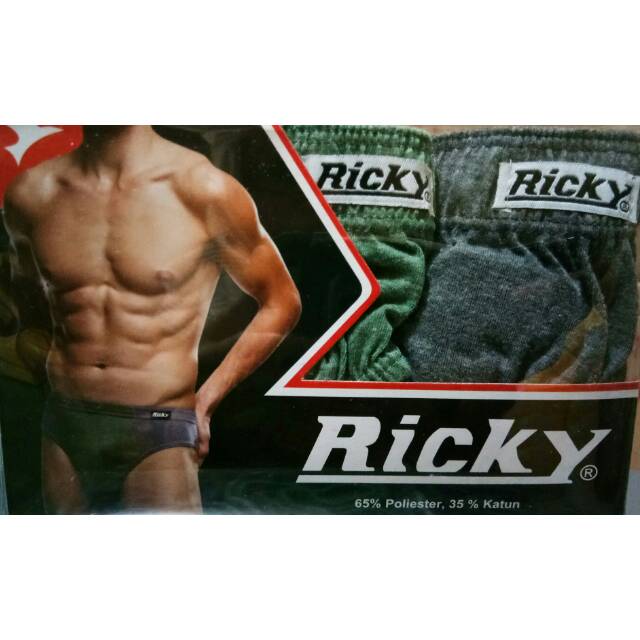 [COD] Ready  Celana dalam merk ricky RMG 01 Original
