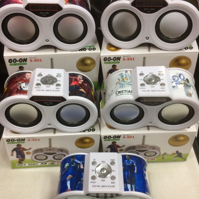 Speaker teropong USB,SD Card GO-ON S-801