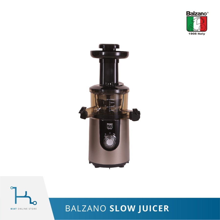 Balzano Slow Juicer + Pisau Swiss Military Kitchen Set