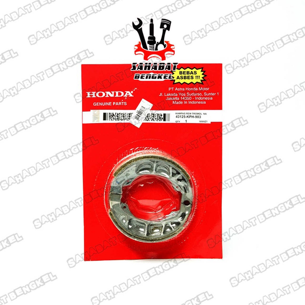 Kampas Rem Belakang Supra X 125