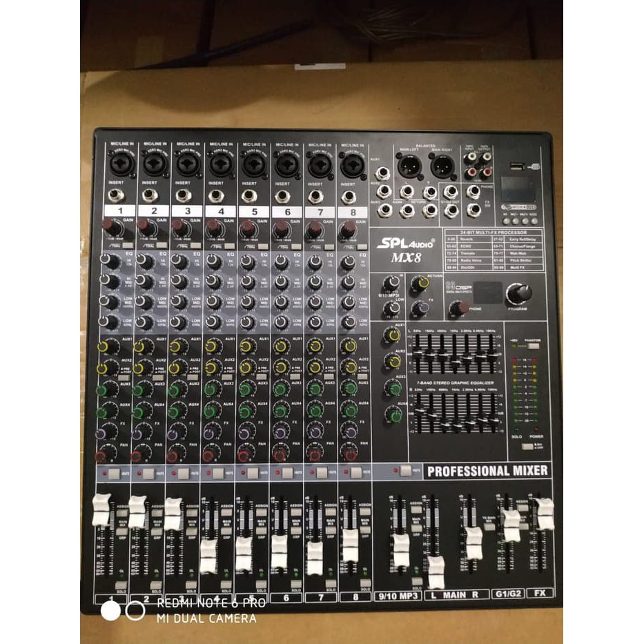 Promo Harga Murah  SPL AUDIO MIXER MX-8