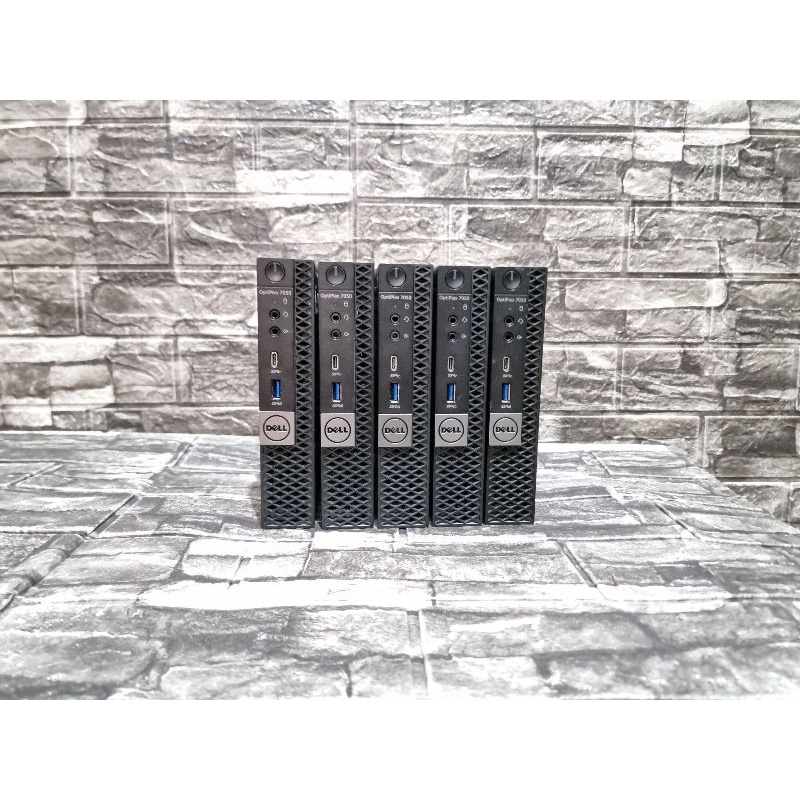 mini pc dell optiplex 7050 core i7 7700t ram 16 gb mantap wify