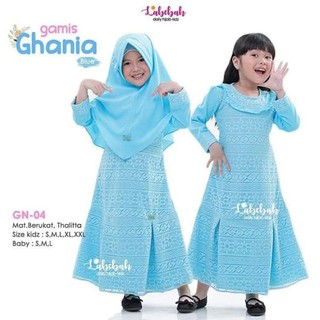  Gamis Brukat Anak  Bayi Ghania Labebah Shopee Indonesia