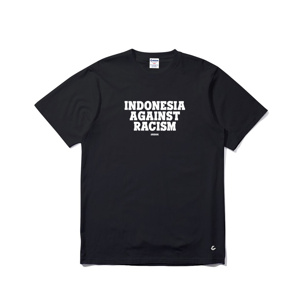 

Urbain Tshirt - Indonesia Against Racism - Black