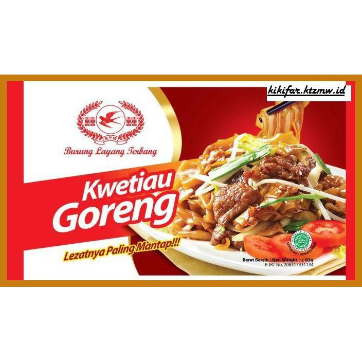 

Makanan-Kering- Kwetiau Goreng Instan -Aneka.