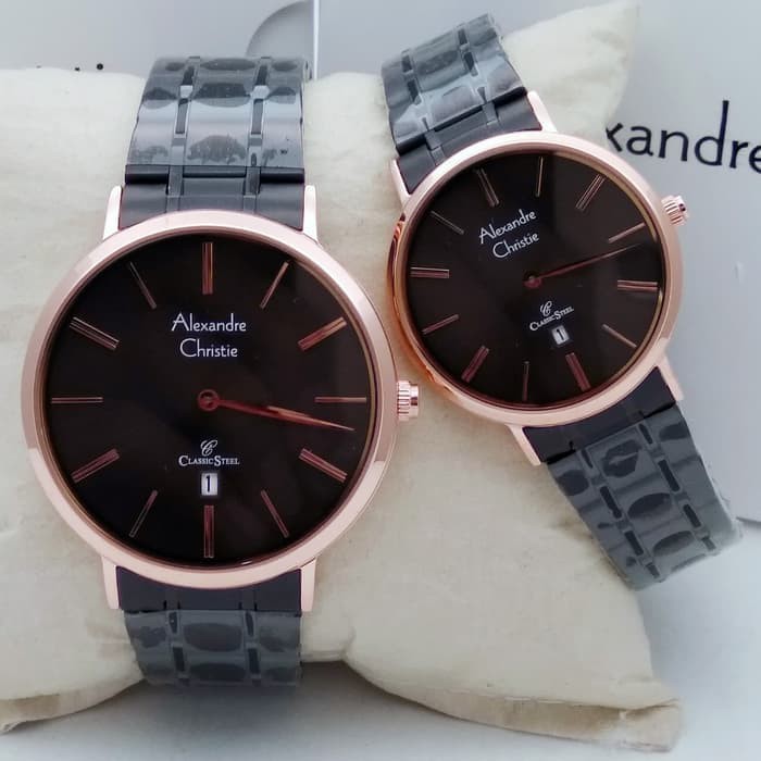 Jam Tangan Alexandre Christie AC 8597 Couple