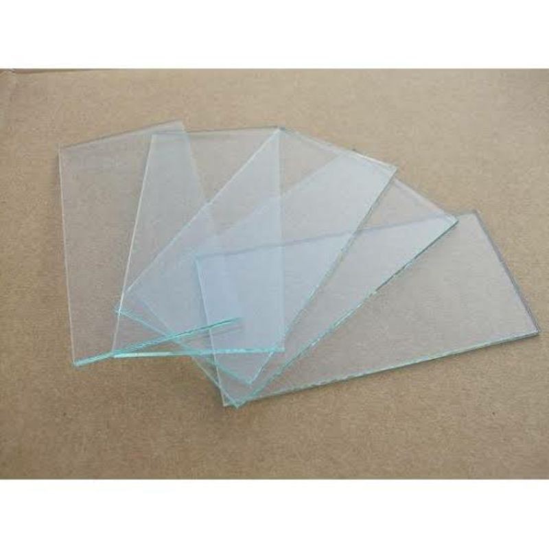 Glass Plate / Plat Kaca 10x5 10x10 10x20 tebal 3-5 mm