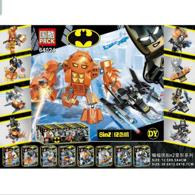 Lego Figure Batman Movie 683 SY683 Superhero Avengers (8 Box)