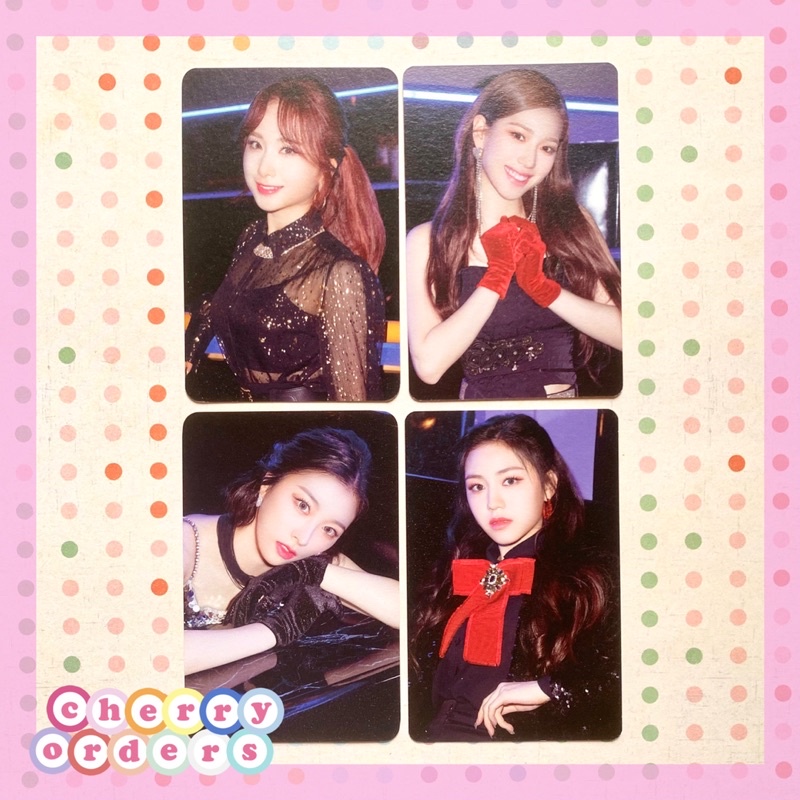 Rocket Punch Photocard &amp; Sticker Set : Ring Ring MD Juri Suyun Yunkyoung Dahyun