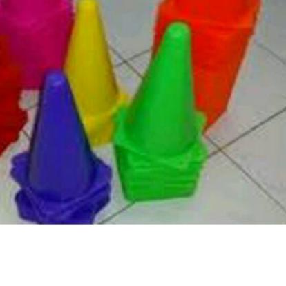 PAKET 1 LUSIN CONE KERUCUT BOLONG OLAHRAGA