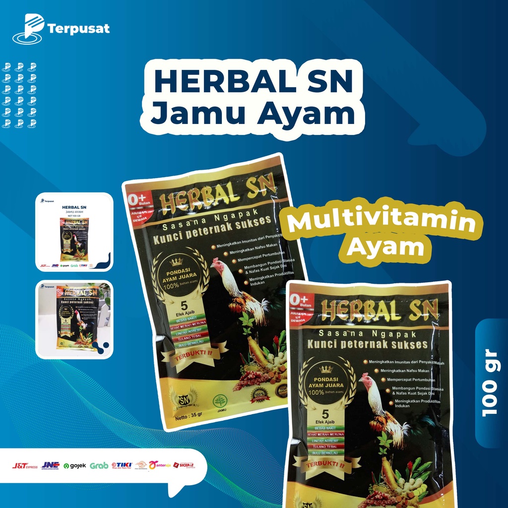 Herbal SN 100 Gram Jamu Ayam Sasana Ngapak