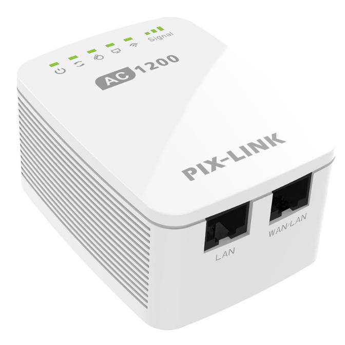 KIRAN PIXLINK LV-AC11 1200M WIFI REPEATER WIFI RANGE EXTENDER FGDF56165