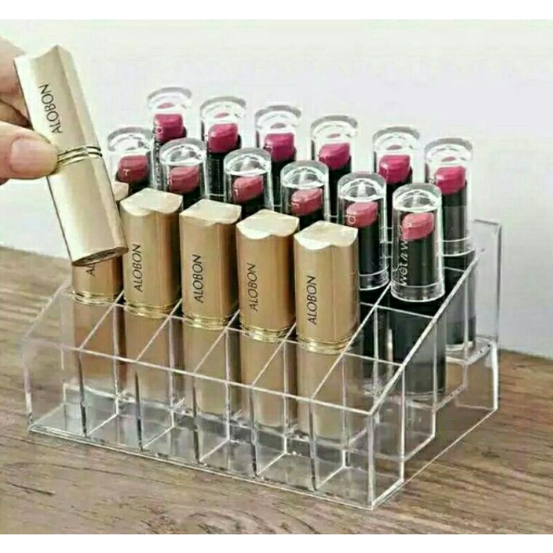 Lipstick display rack 15 cm X 10.5 cm X 7cm