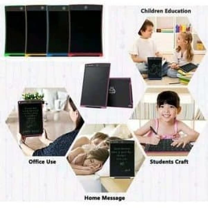 creative notebook tablet e note 8.5&quot; LCD TABLET DRAW asah otak anak