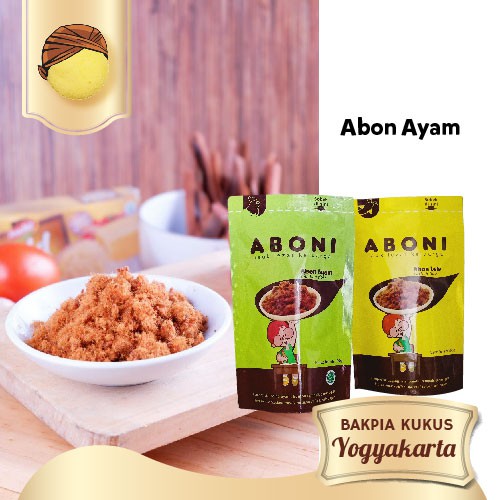 

ABONI AYAM Abon berkualitas praktis untuk lauk
