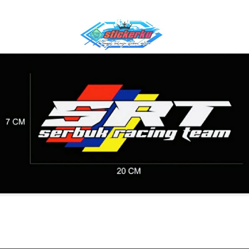 STIKER SRT SERBUK RACING TEAM