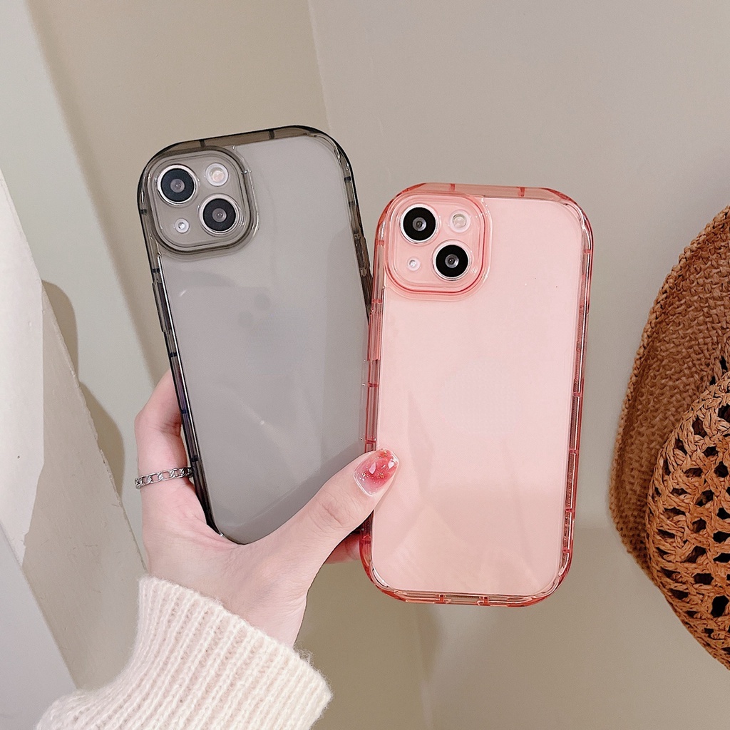 Soft case TPU Transparan cover iPhone 11 Pro MAX 12 13 Pro MAX X XS MAX XR 7 + 8 Plus