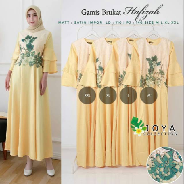 gamis bruklat hafizah #2