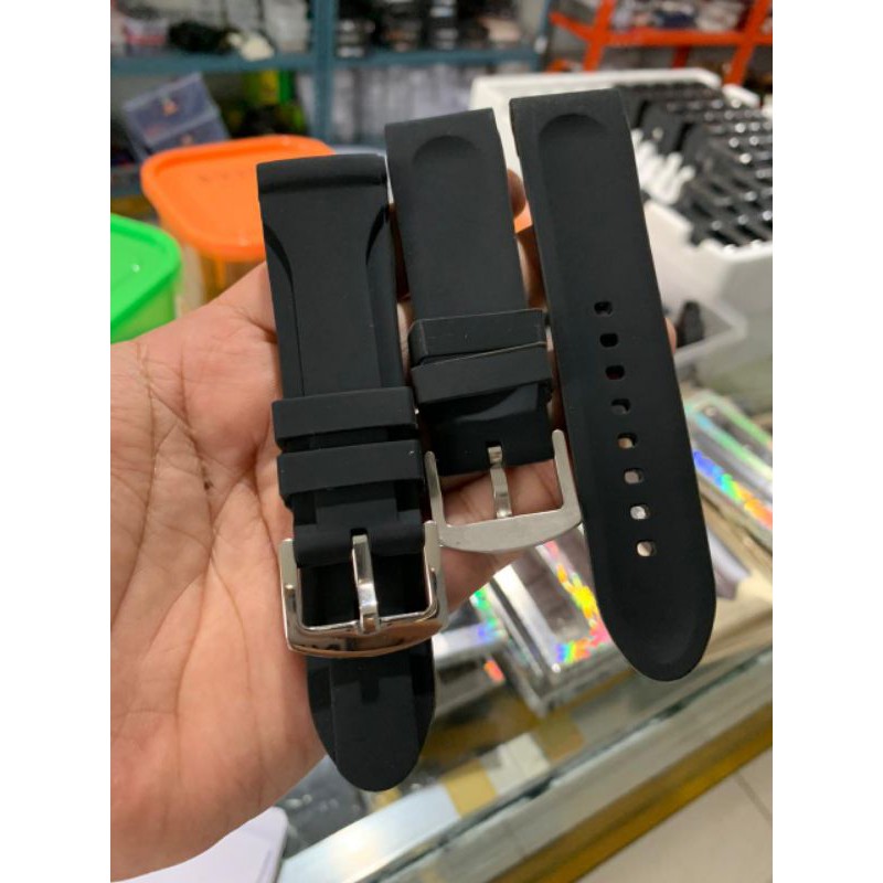 Strap Tali Jam Tangan Original Silikon lembut 24mm