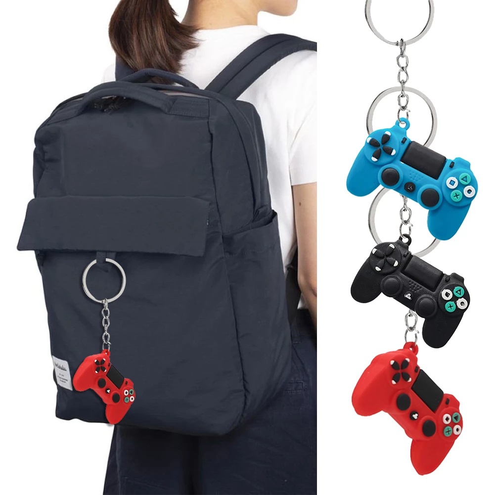 Gantungan Kunci Pasangan Kreatif Bentuk Mesin Game Ps4 Untuk Hadiah Pacar