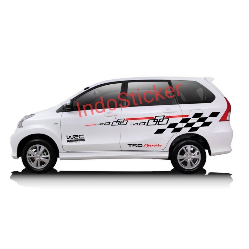 striping stiker mobil calya sigra stiker mobil toyota avanza xenia mobilio acord