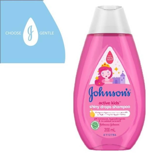 JOHNSON'S ACTIVE KIDS SHINY DROPS SHAMPOO  / Conditioner 200ML