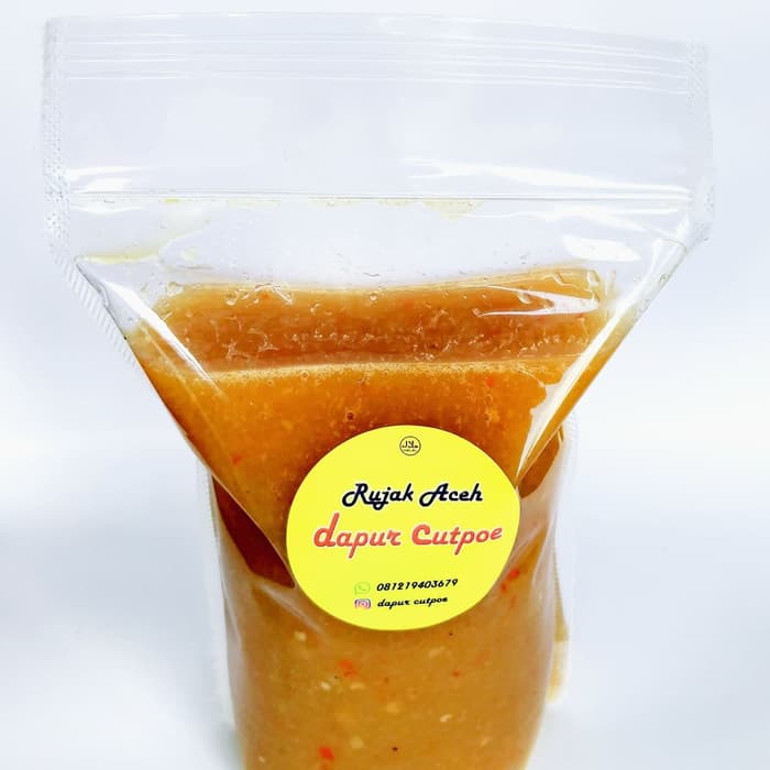 

Buruan Beli - Bumbu Rujak Aceh Kweni Dapur Cutpoe - Pedas Level 1