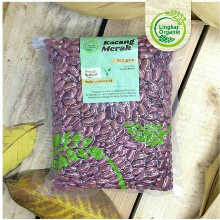 

Kacang Merah Organik Lingkar Organik 500 gr Kemasan Vacuum
