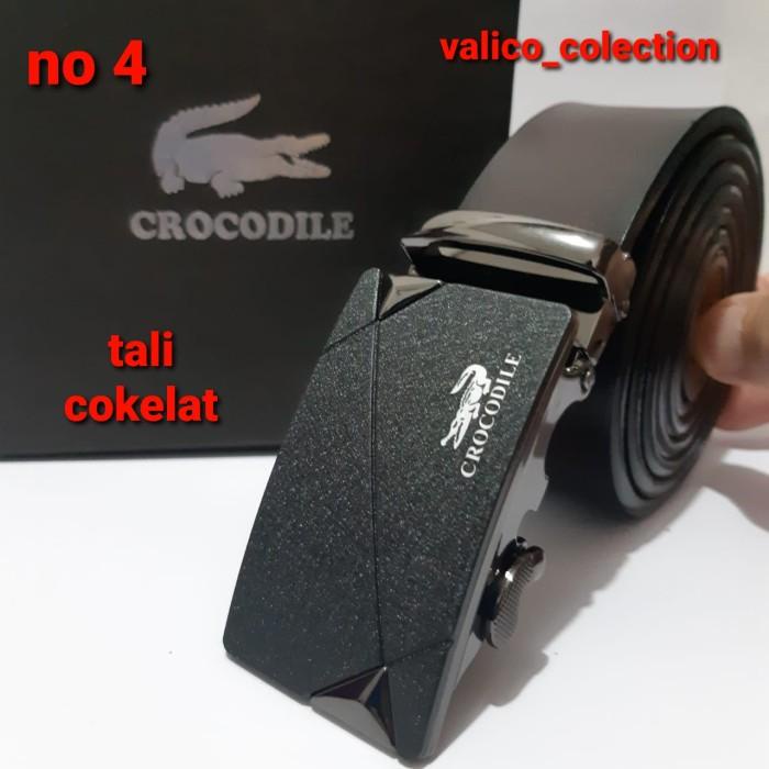 gesper ikat pinggang sabuk pria new colletion dgn kulit asli crocodile