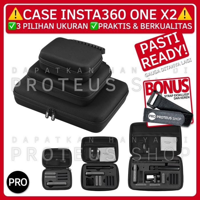 Tas Koper Case Insta360 One X2 Hand Bag Casing Box Insta 360 X 2