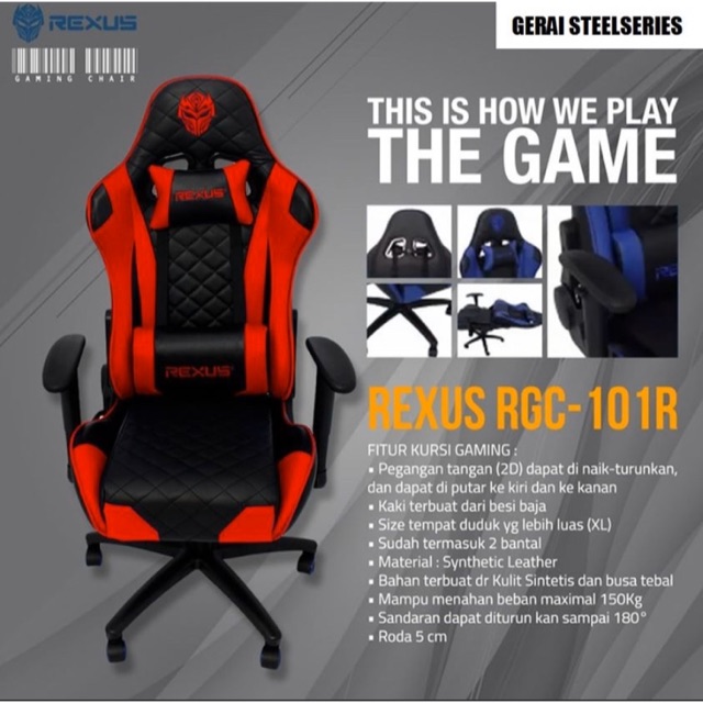 Kursi Gaming Rexus MEWAH