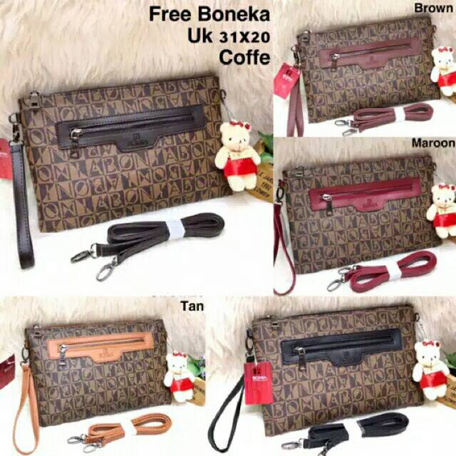 Fashion tas clutch bonia ,tas wanita fashion import ,dompet sling bag,tas pesta