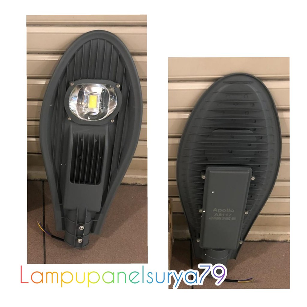 Lampu Jalan LED KAP PJU 50W 12V DC
