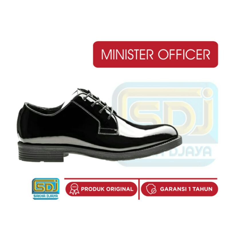 SEPATU DINAS LAARZ PDH MINISTER OFIFICER DRESS SHOES