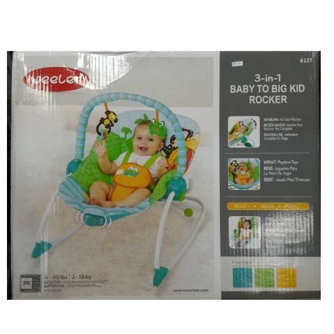 4baby dreamer 3 in 1 rocker bouncer