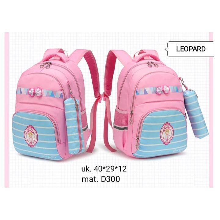 TAS RANSEL ANAK SEKOLAH Back Pack Double Pola Tribal Fashion Cewek