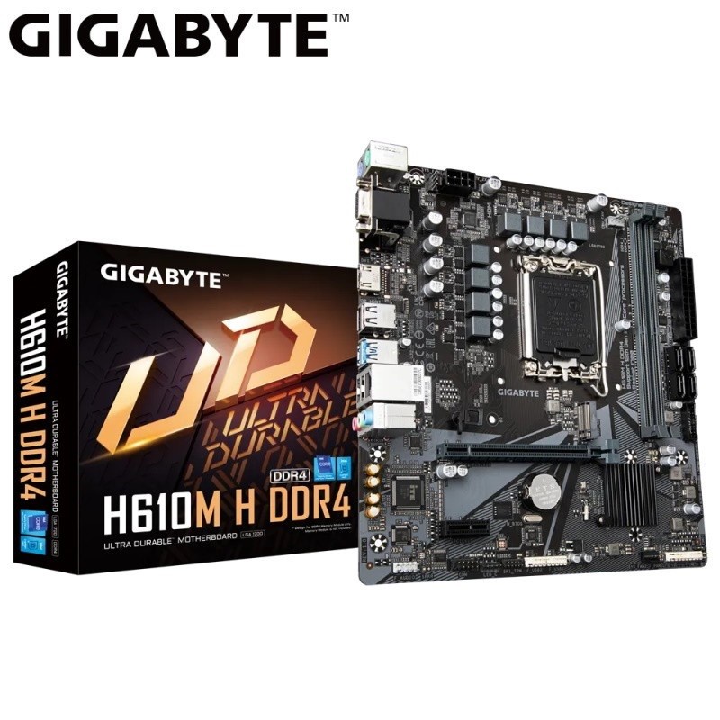 Gigabyte H610M-H DDR4 (LGA1700, H610, DDR4, USB3.2, SATA3)