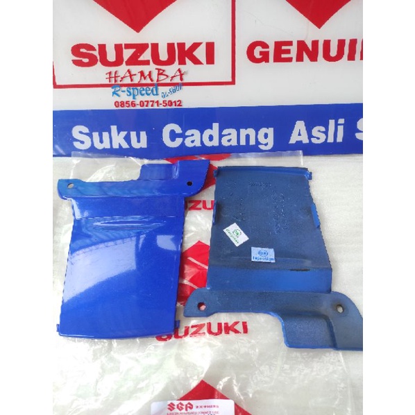 sambungan bodi pet pad satria lumba kotak petak biru kenny robert original sgp