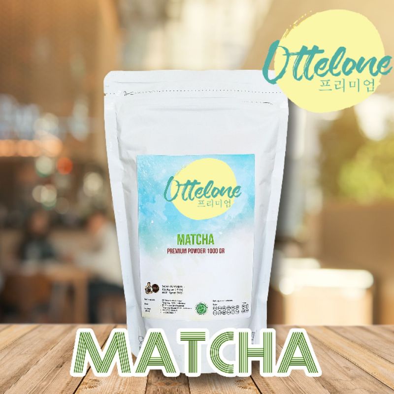 

Powder MATCHA 1000gr Merk Ottelone Bubuk Minuman Premium Halal