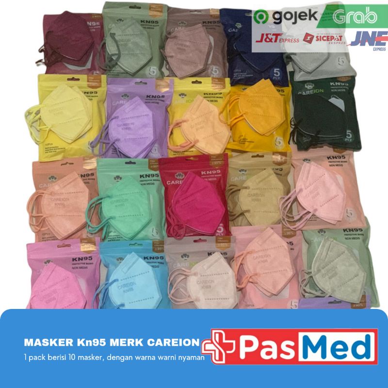 MASKER KN95/KF94WEMASK WARNA WARNI 5 PLY