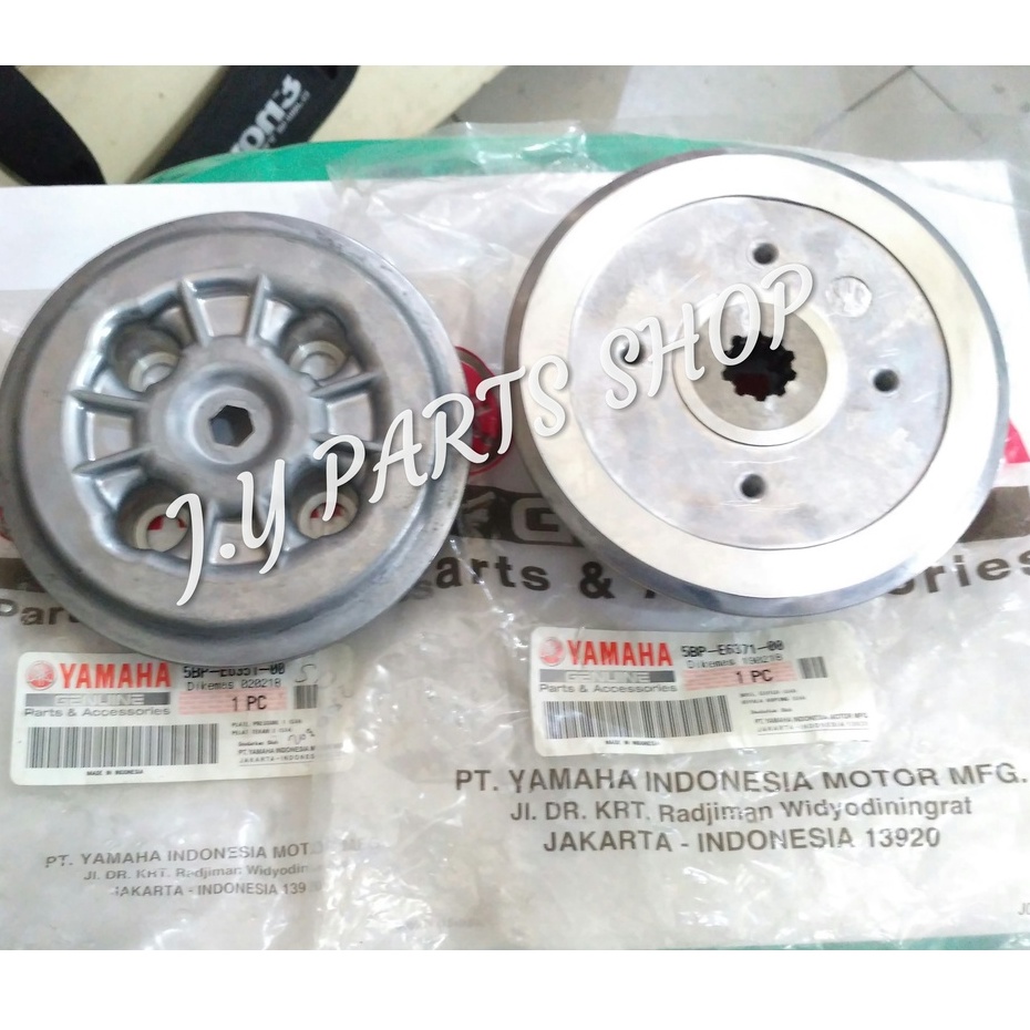 KAKI 4 EMPAT DAN LAWAN DUDUKAN KAMPAS KOPLING SCORPIO ORIGINAL YGP 5BP-E6351-00 5BP-E6371-00